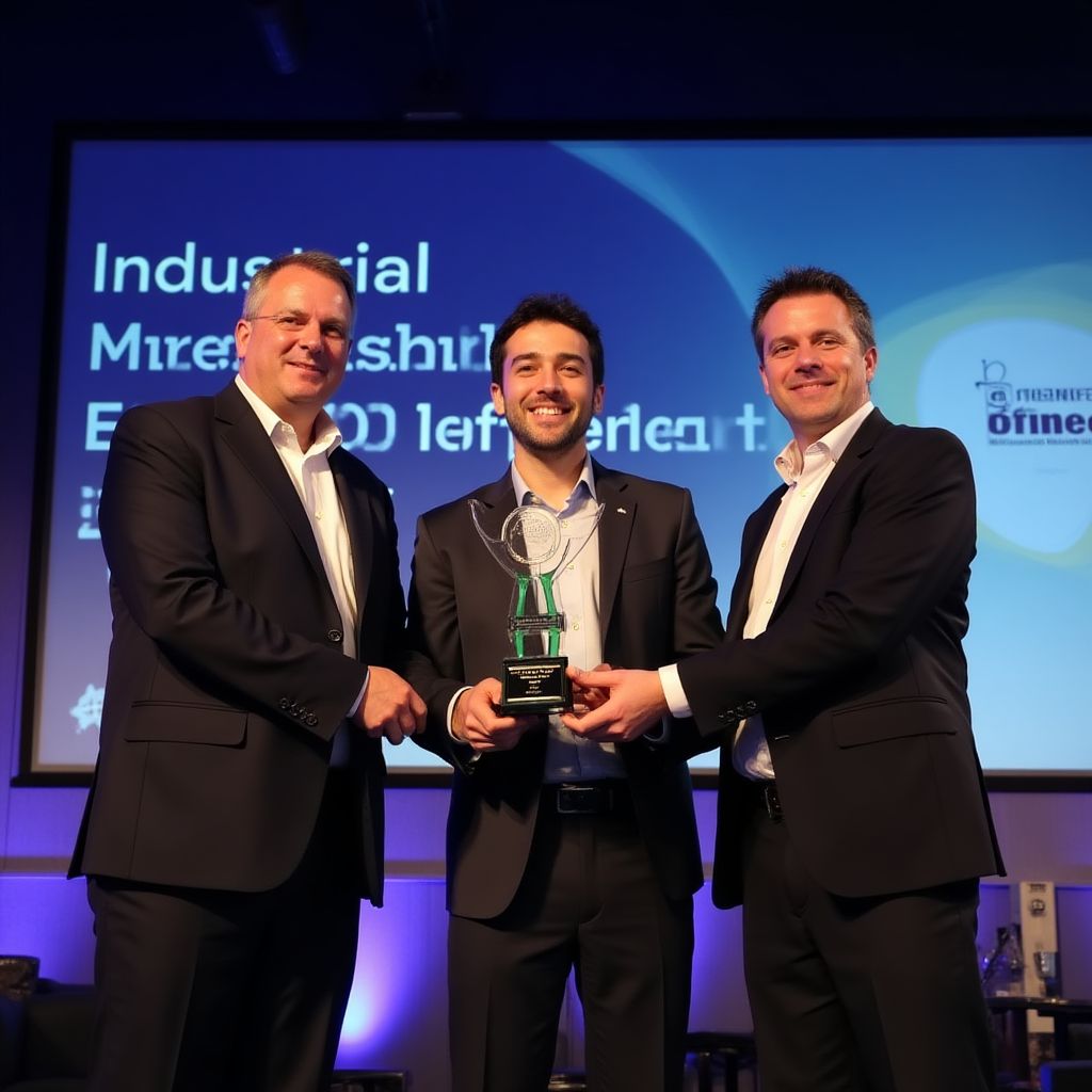 Reconocimiento en evento de innovación industrial